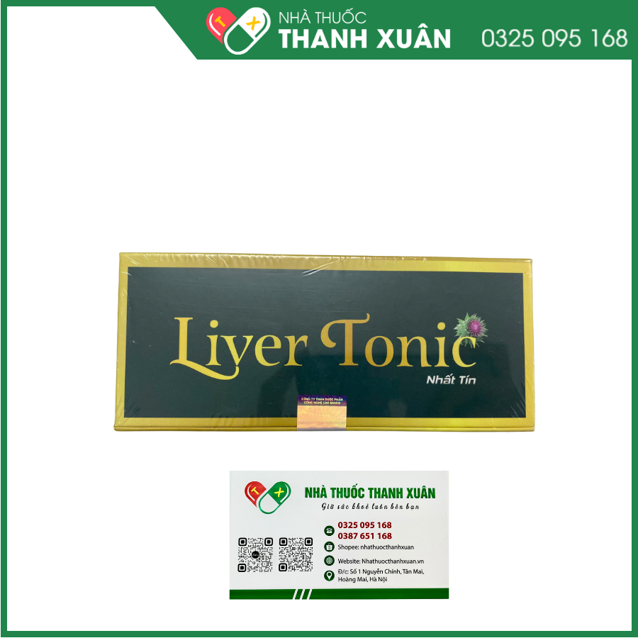 Liver Tonic Nhất Tín hỗ trợ thanh nhiệt, mát gan, giải độc gan